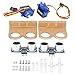 Imagen de Xiuganpo Kit Básico para Coche Inteligente con Soporte de Montaje de Sensor Ultrasónico y Engranaje de Dirección