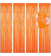 22-Piece Birthday Party Decorations Kit - Red/Orange/Yellow Fringe & Balloons