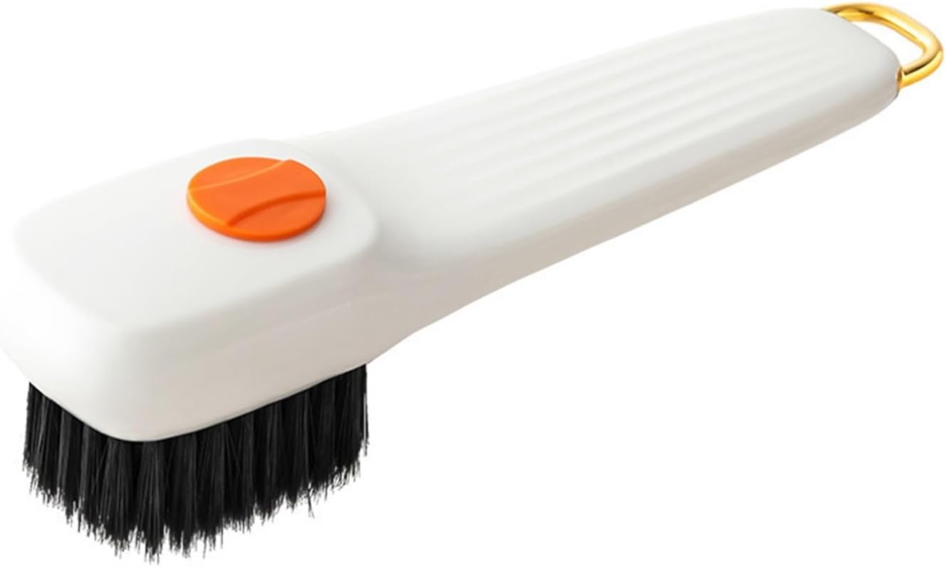 Household Shoe Washing Brush Shoe Tools Press Cleaning Brush Soft Brush Washing Brush Multi-Function Liquid Shoe Brush(OneColor)