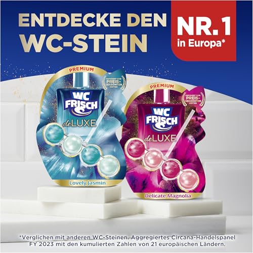 WC Frisch Deluxe Duftspüler Lovely Jasmin (1 St.), Premium Parfumduft – Ansicht 8