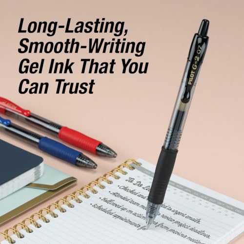 Pilot G2 Premium Bolígrafo Gel Recargable Punto Fino 14 Unid miniatura 6