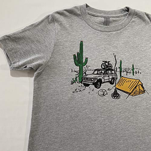 Desert Camping • 4Runner • Saguaro Shirt • Toddler T Shirt • Cactus Design • Camping Shirt • Unisex Kids T Shirt2