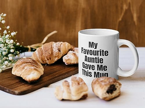 Funny Birthday Mug for Niece & Nephew - Best Aunt Gift 11oz - Image 2