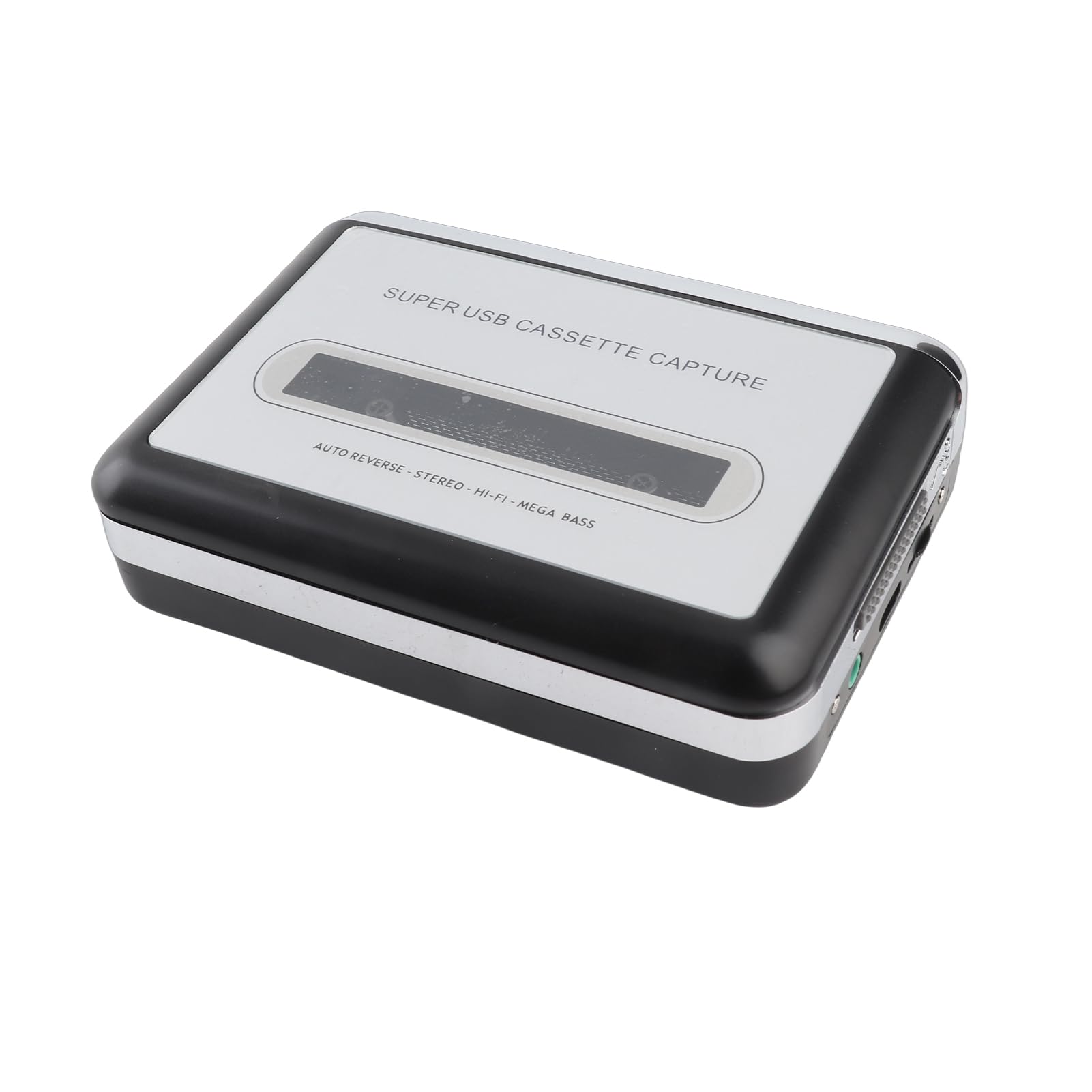 Cattura convertitore da Cassette a MP3 USB, convertitore di Cassette Lettore di Nastri Digitale Portatile per catturare Cassette Stereo/da Nastro a PC Convertitore di switcher MP3