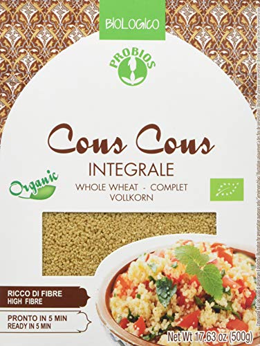 Probios Cuscús Integral - Paquete de 12 x 500 gr - Total: 6000 gr Cover
