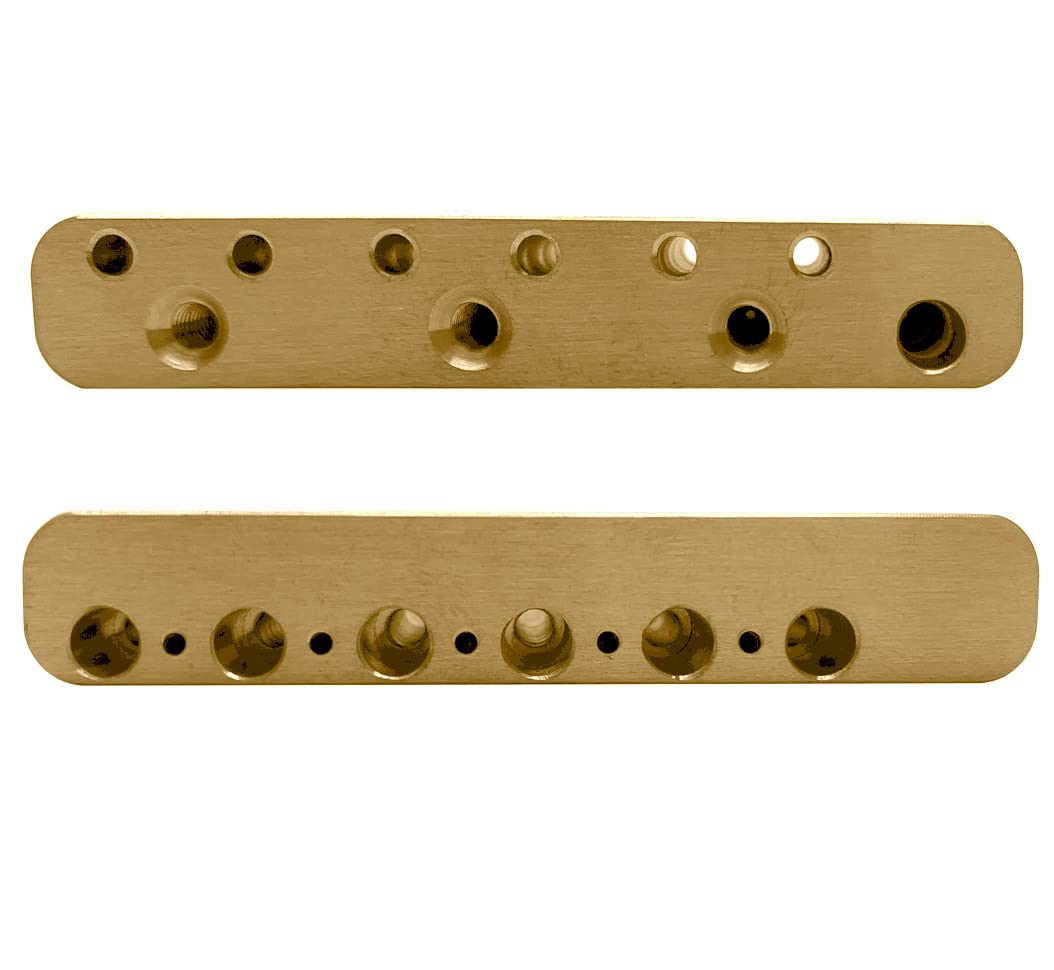 AlwaysHandCrafted Schlitz-MESSINGMUTTER Für Fender-Gitarre