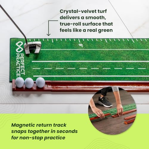 Image of Perfect Practice Standard 9' Putting Mat - Indoor Putting Green