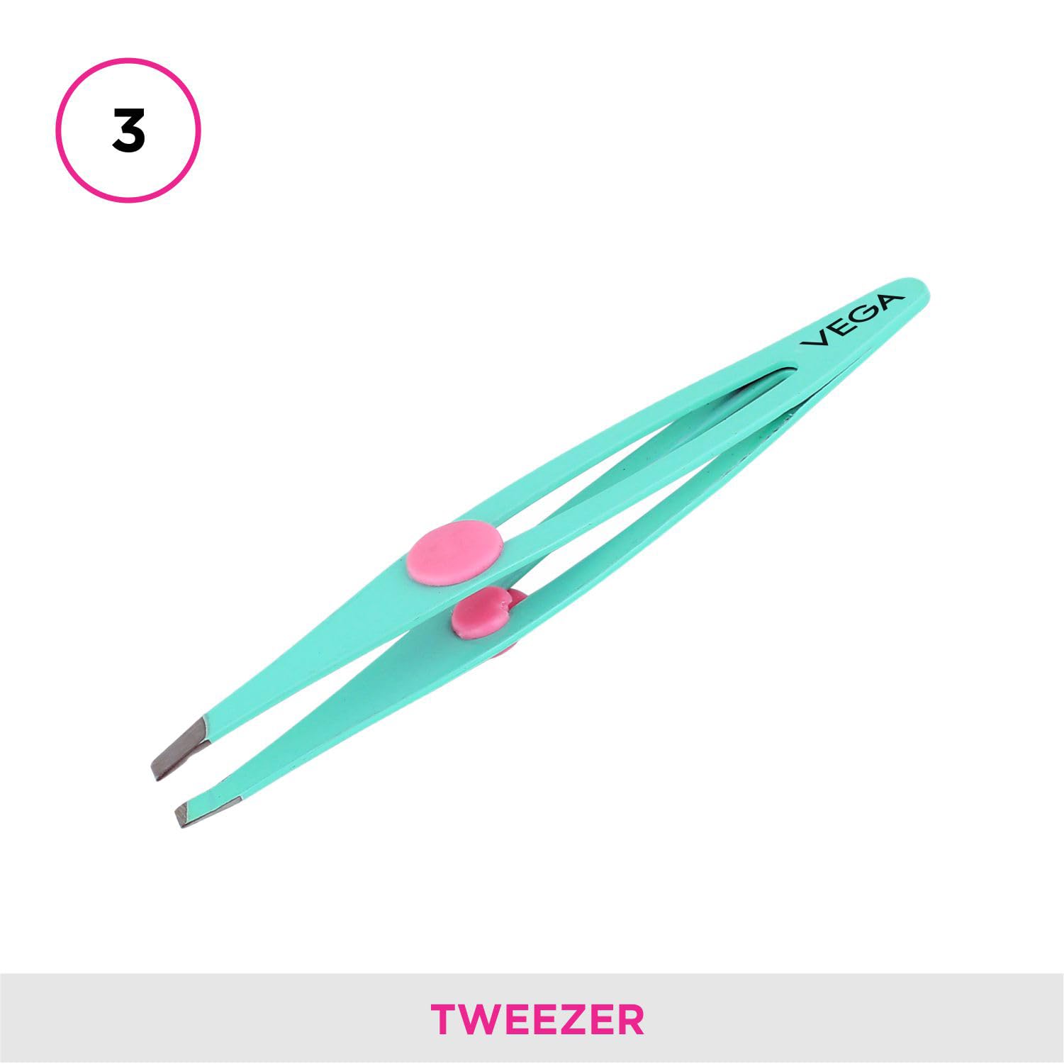 Vega Vega Eyelash & Brow Set (Set Of 3 Tools), Multicolor, 72 g 4