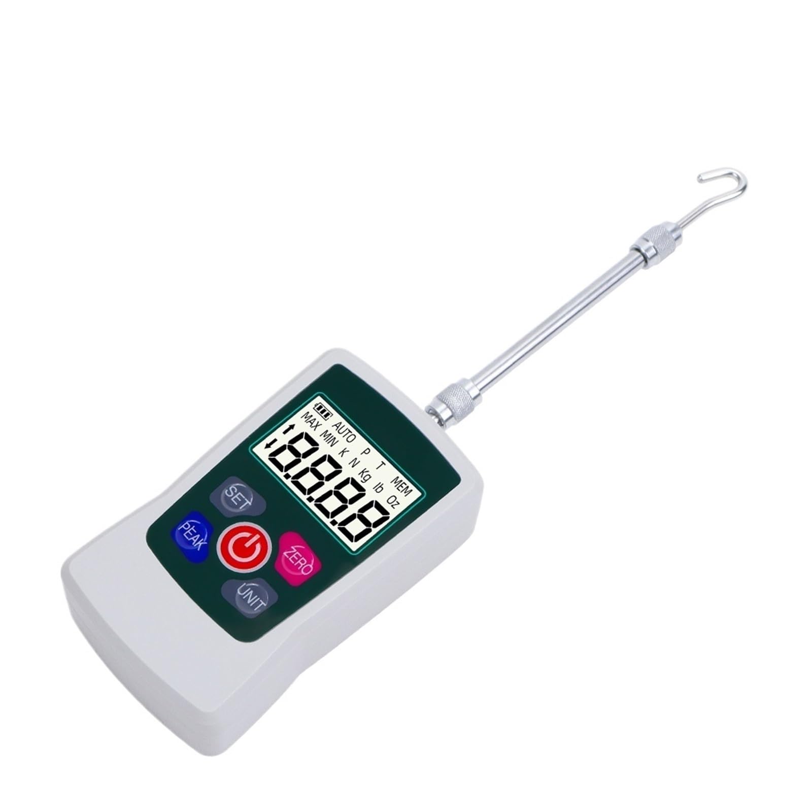 Force Gauge, Portable 500N AMF Digital Force Gauge Tester Meter Push Pull Spring Dynamometer HIgh Precision Testing Measuring Instrument