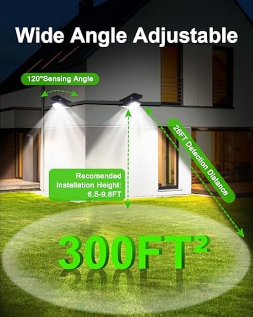 Solar Motion Sensor Lights Clip on Solar Lights Security Lights