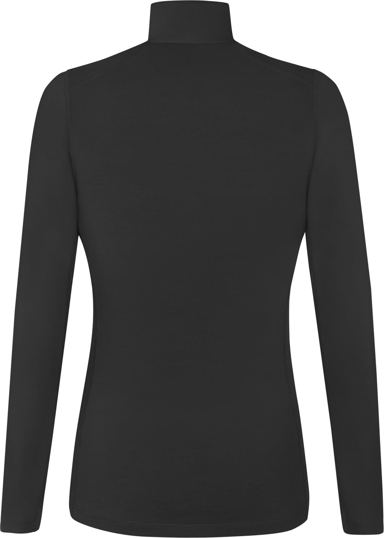 normani Damen Merino Zip Langarm-Shirt Outdoor Wollpullover mit Reißverschluss - 100% Merinowolle Pullover mit 1/4 Zip