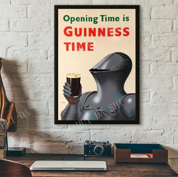 Amazon.co.jp: G2029 ヴィンテージ アルコール 酒 ビール 広告ポスター キャンバスアートポスター 50×70cm イラスト ...