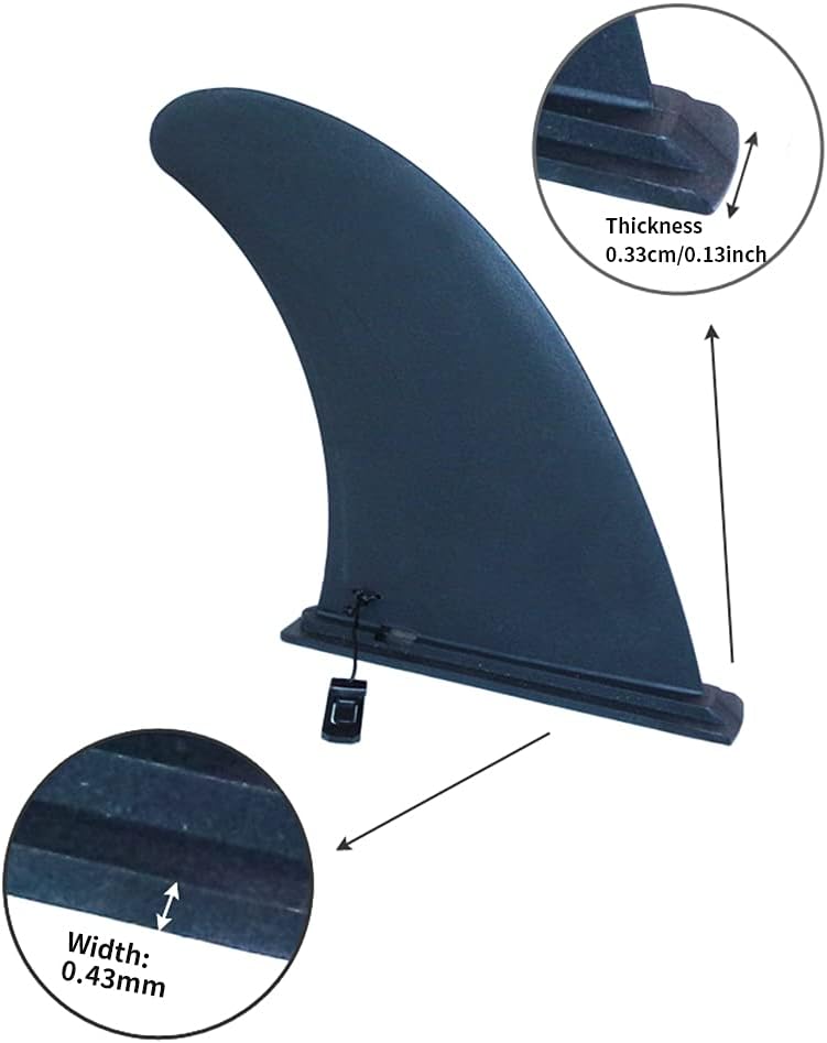GeKLok Kayak Skeg Integral Kayak Skeg Tracking Fin Detachable Kayak Fin