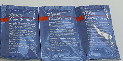 Roux Porosity Control pH4.5 Extreme Pak Moisturizing Treatment 0.85fl Oz. (Pack of 3)