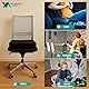VALENTIA MEDICAL Orthopädisches Sitzkissen Schaum + Memory Foam WEICH - 100% wasserdicht + Innenbezug - Sitzkissen Outdoor - Mehrzweckkissen- Sitzkissen orthopädisch