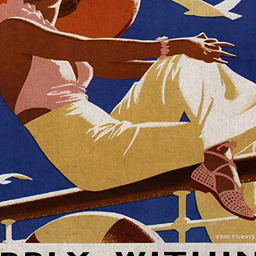 Nacnic Vintage Poster Canadian cruise vintage poster. A4 size, 29.7L x 21W cm - Image 4