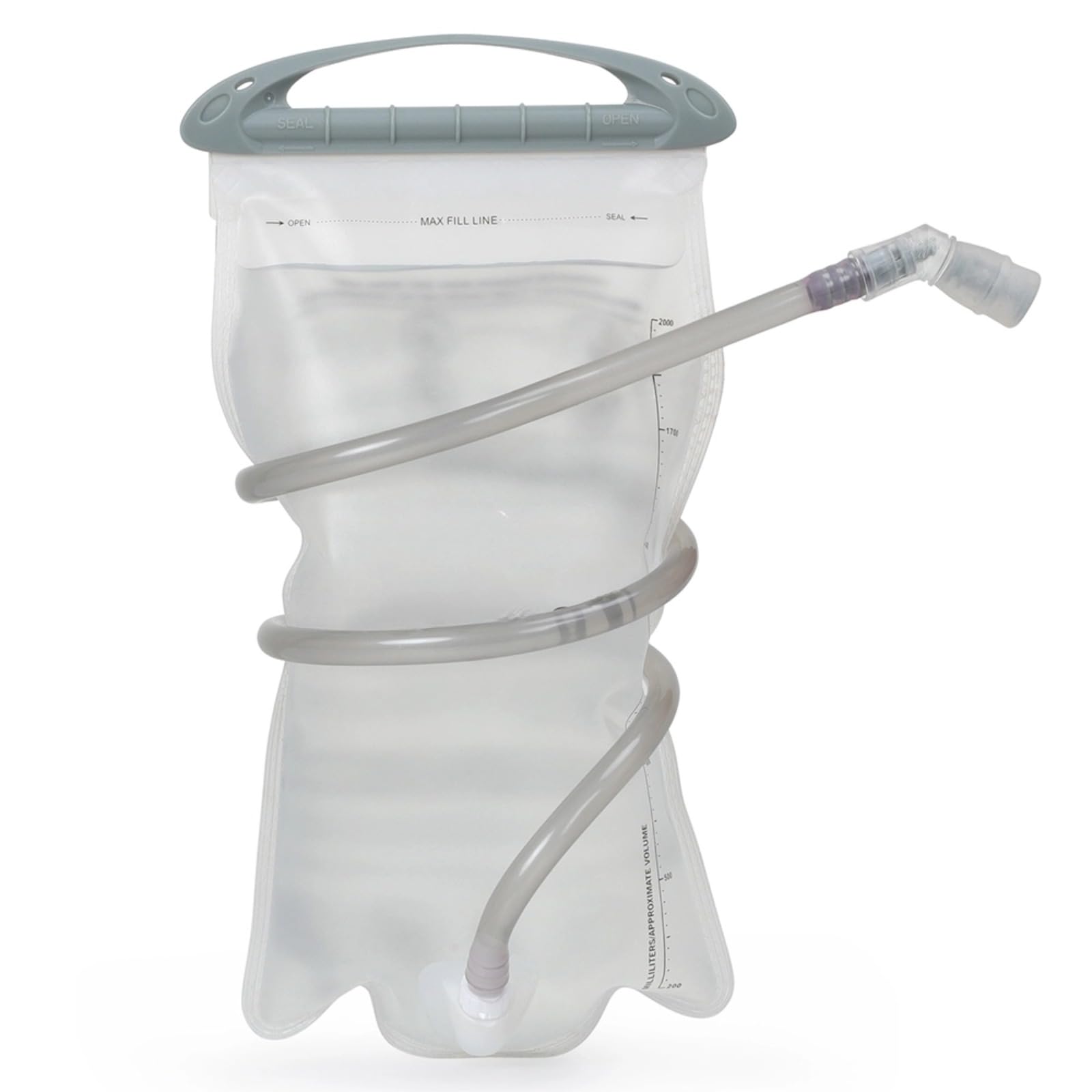 Depósito de agua a prueba de fugas para mochila con boquilla ergonómica para ciclismo, senderismo, correr y actividades al aire libre, capacidad de 1,5 l