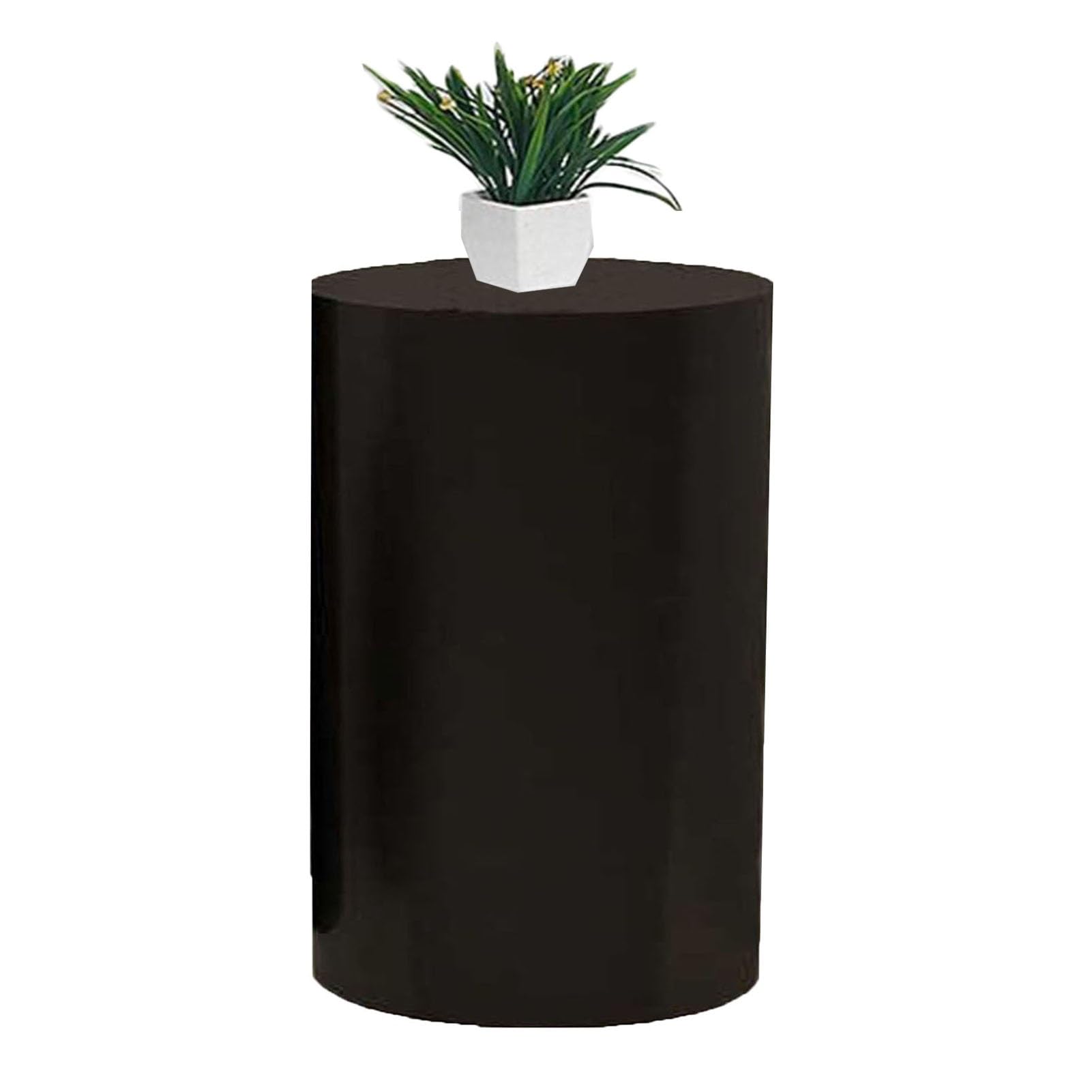 Supports cylindriques ronds pour fêtes | Ambiance et socles de décoration noirs