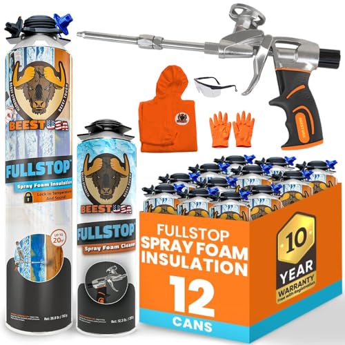 BEEST FullStop Spray Foam Insulation Kit for Walls and...