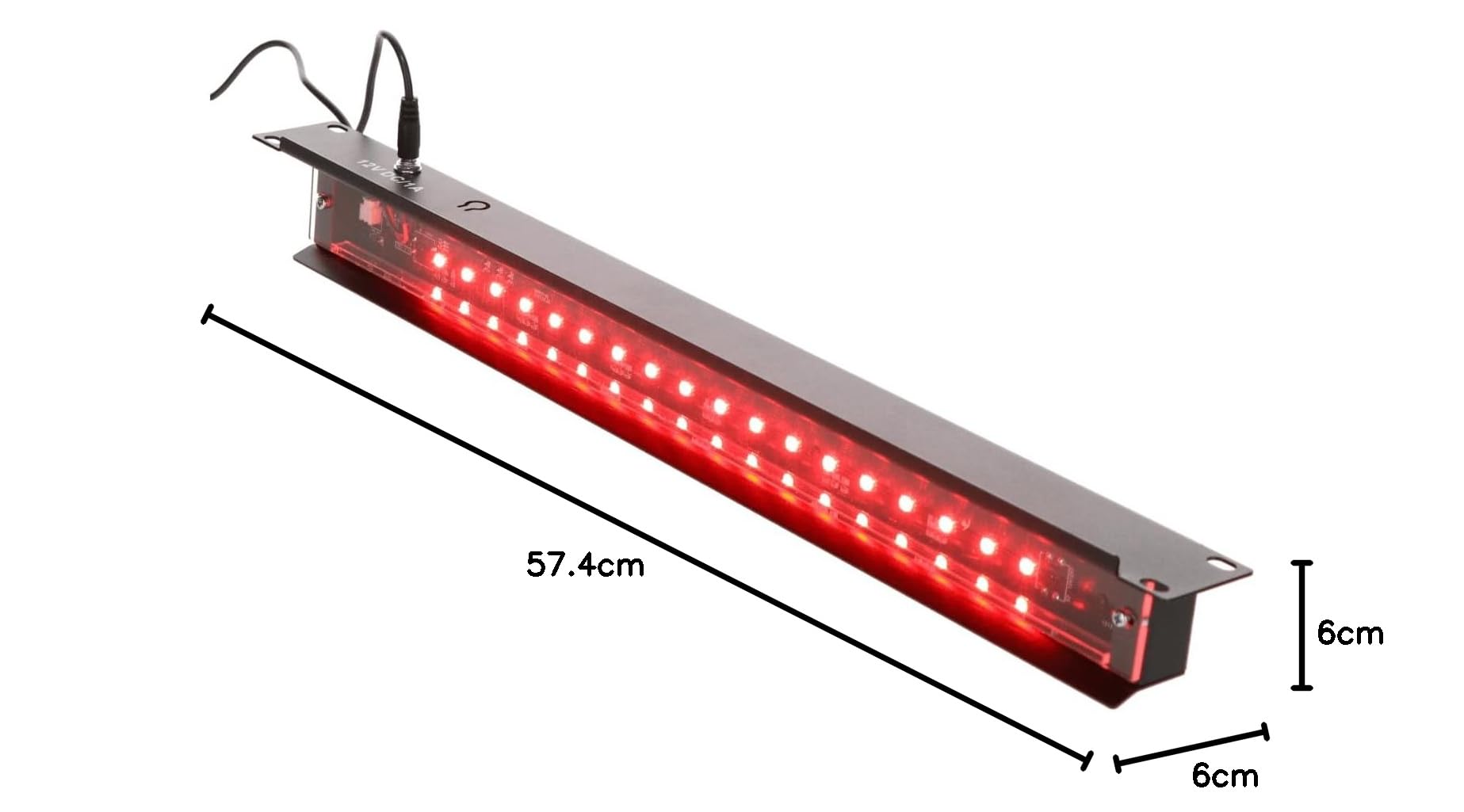 Éclairage LED de 19 Pouces - Multicoloree - Noir