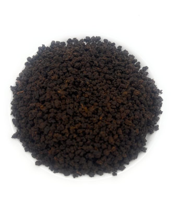 Image of Siyacha Tea Assam CTC BPS Second Flush Chai, 250g, Strong Black Granules, Bold Flavor, Brisk Liquor, Perfect with Milk, Estate Packed, Full-Bodied Chaipatti, Authentic Indian Blend