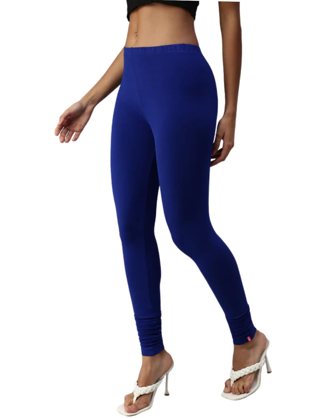 cadila Women's Super Soft Pure Cotton Churidhar Length Bio Wash Anti Pilling Leggings for Women-picture-41