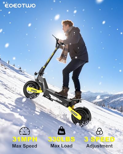 Off Road Electric Scooter for Adults, 1200W/2400W Motor E