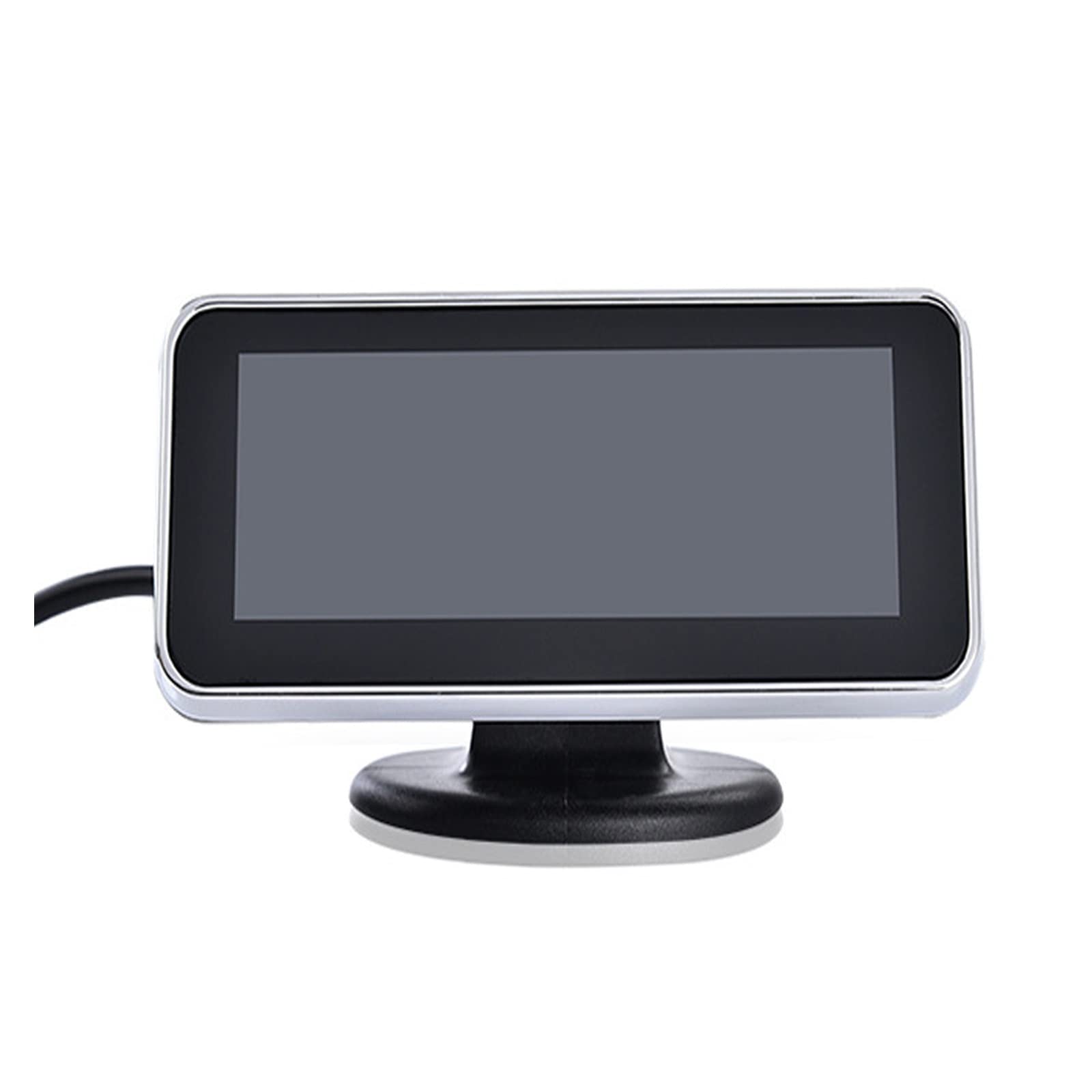 NOCHE Capteur De Recul Capteur Stationnement Voiture Parktronic Numérique LED 4 Capteurs Détecteur Radar Recul Secours Système D'alarme D'aide Au Stationnement Voiture (Couleur : Grey)