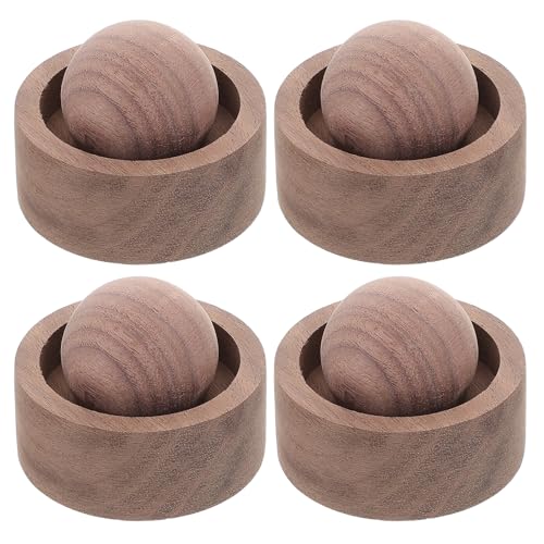 Set 4 difusores aromáticos de madera natural VALICLUD