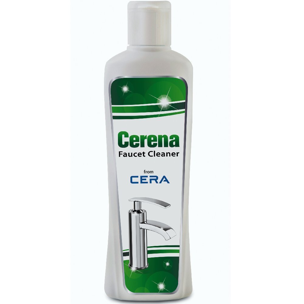 Cerena Faucet Cleaner (Aqua) | 200ml | Deep Cleaning & Sparkling Finish | Lime Scale Remover | Professional-Grade Shine | B2230101