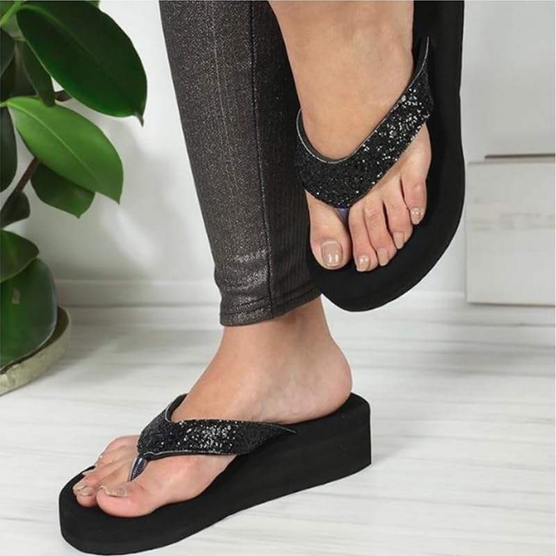 Image of Bhains Ki Ankh Women heeled fancy slippers for women