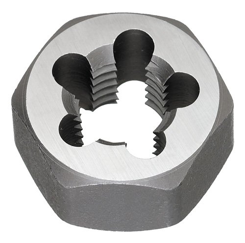 Titan TE80606 Carbon Steel Metric Hexagon Rethreading Die, M8 x 1.25 mm