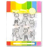 Waffle Flower Crafts Hello Stamp & Die Set, Multicolor