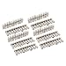Aexit 10Pcs 51x14x5mm Terminals Electric Current Test Terminal 10P Terminal Screw Terminals Connecting Strip