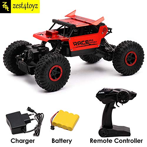 Image of Zest 4 Toyz Metal RC Racing Car, 1 Racing Car, Battery, Multicolour