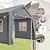 10'x20'Heavy Duty Carport Canopy Portable Garage 4 Roll-up Doors & 4 Windows All-Season Tarp for Car Truck Boat Storage, Gray