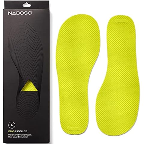 Naboso Duo Sensory Double-Sided Insole, Thin Men's and Women's Textured Anti-Fatigue Shoe Inserts That Best Stimulates The Feet to Improve Posture, Balance, Foot Strength and Agility. Cover