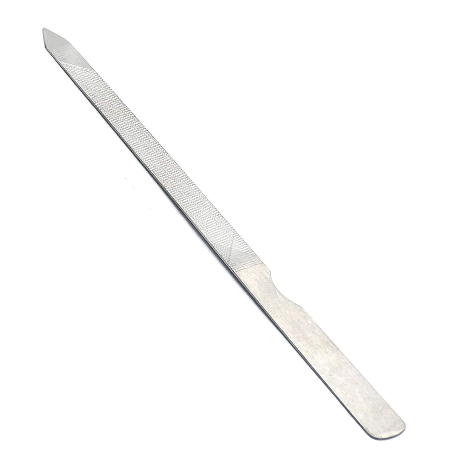 AAProTools 4.5 Inch Triple Cut Stainless Steel Nail File (1 pack)