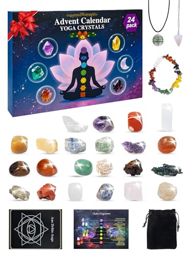 Edelstein Adventskalender 2025 für Frauen & Männer - 24 Tage...