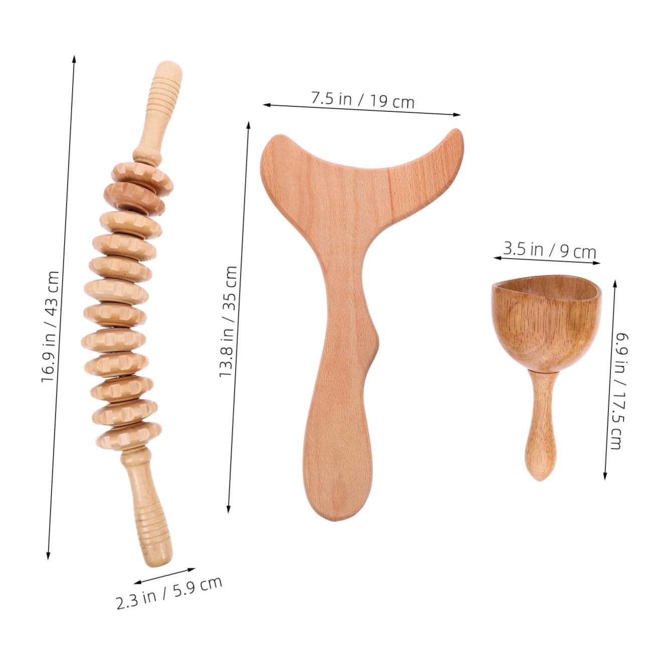 Massagebrett zur Muskelentspannung Kompaktes und Praktisches Komplett Massagegerät für Nacken und Beine für Zuhause