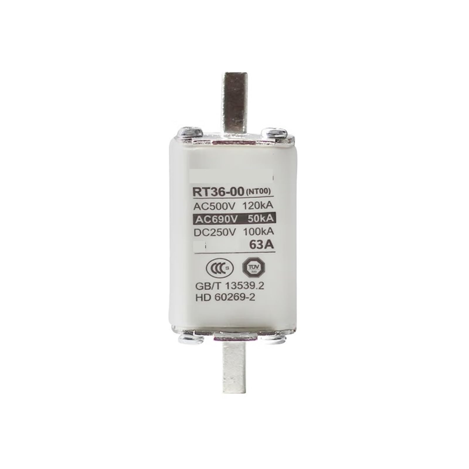 AQNERHXZ Enclosed Fuse RT36-00 (NT00) 63A