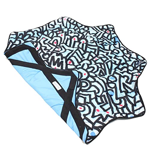 Mougee Air Flow Star - A Lighter Version of The Classic Mougee - Easy to Spin (Blue Chaos)