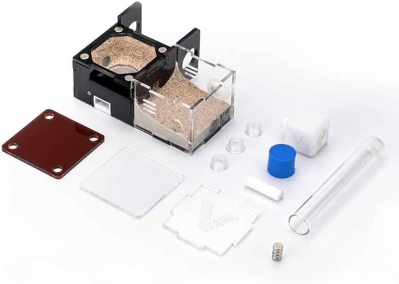 Formicarium Hormiga Caja De Granja De Hormigas, Hormiguero De Tierra Profunda Con Área De Alimentación, Taller De Hormiguero Para Mascotas Con Alimentador De Agua, Nido De Hormigas Granja Hormigas