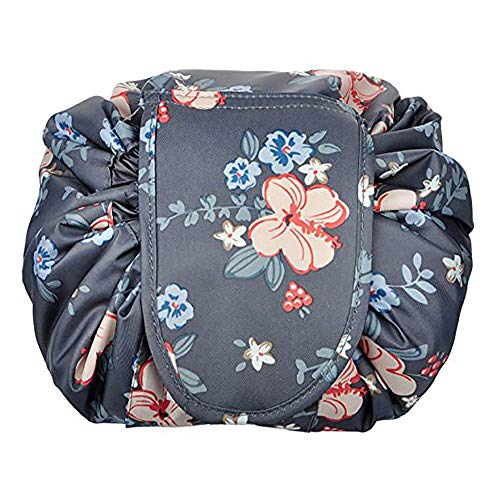 Unicorn Lazy Make Up Makeup Bag, Portable Travel Large Drawstring Bag Storage Cosmetic Bags for Women Girls Artist Toiletry Bags Organizer