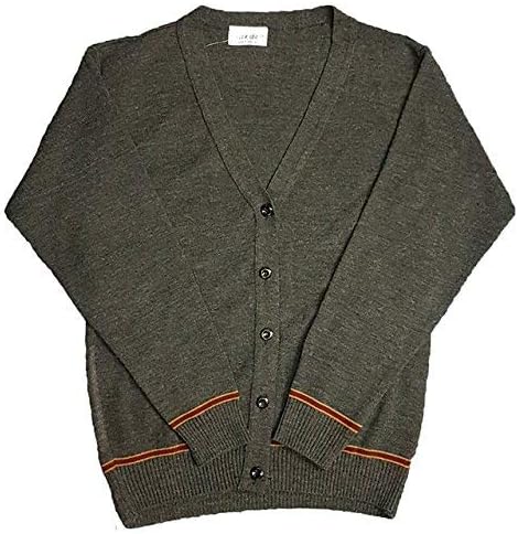 maroon school cardigan