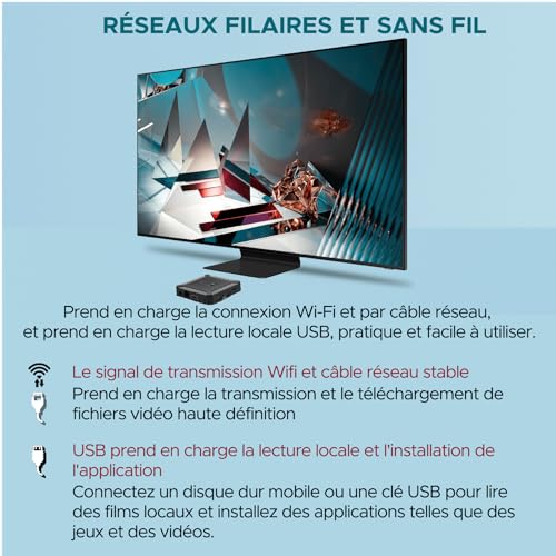 Android TV Box 10.0 behuizing Android TV 4K HD X96Q Mini 2GB RAM 16GB ROM Box WiFi 2.4G Screen mirroring je telefoon op je tv - Afbeelding 4