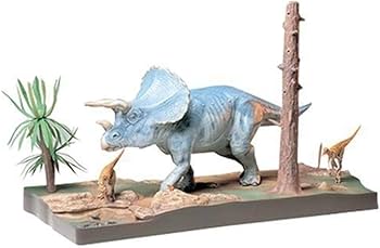 【ラスト残り1個】　スーパーチタノタ、トリケラトプス セット Amazon | タミヤ(TAMIYA) 1/35 恐竜世界シリーズ No.04 トリケラトプス