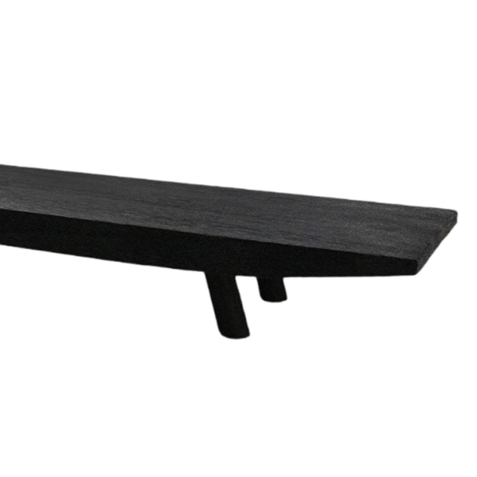 Bandeja de Almacenamiento de Madera Estilo Rústico, Bandeja Multiusos para Aperitivos Y Pan, Decorativa para