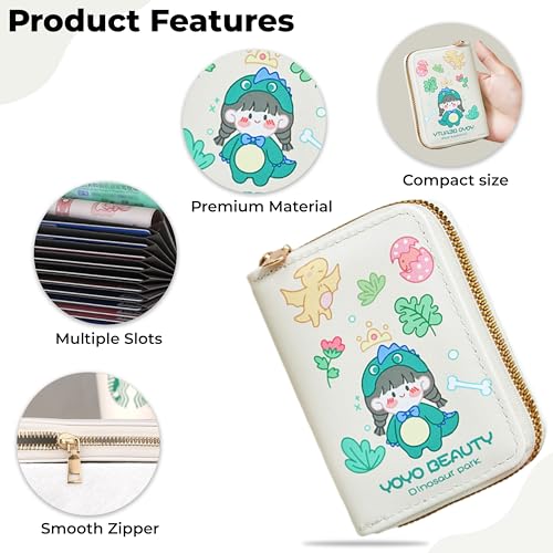 Image of Kraptick Card Holder for Women - Elegant and Versatile Card Wallet,Card Sleeve,Card case,Card Pouch for Effortless Organization-(DMFP475)