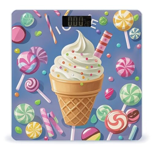Báscula digital de baño Ice Cream and Candy miniatura 1